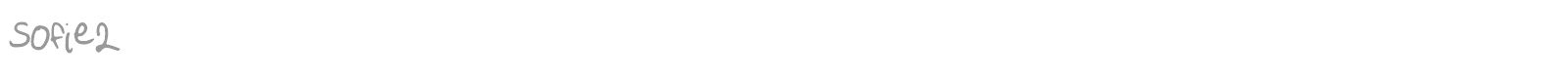Sofie 2 font preview